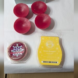 lot of 3 PartyLite Aroma Melts Cranberry Scentsy Wax Melts Bath & Body Works LOO